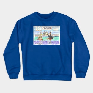 CrowBar matching Barcat Crewneck Sweatshirt